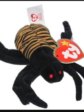 Vintage 2000 McDonald's Ty Spinner the Spider Plush #7 in package SEALED